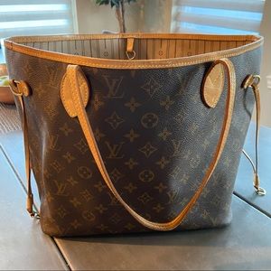Authentic Louis Vuitton monogram neverfull MM